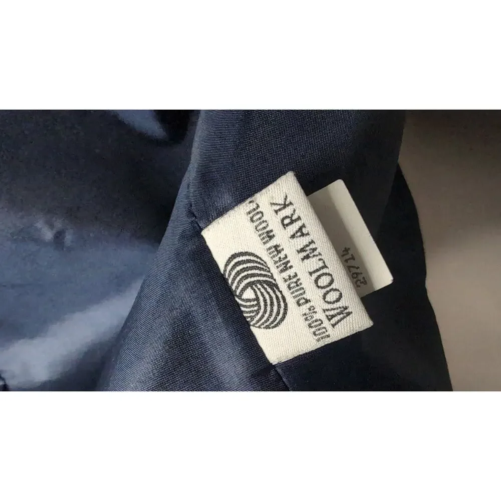 Vintage Pendleton Plaid Wool Blazer Size 12 Preppy Career Academia Jacket